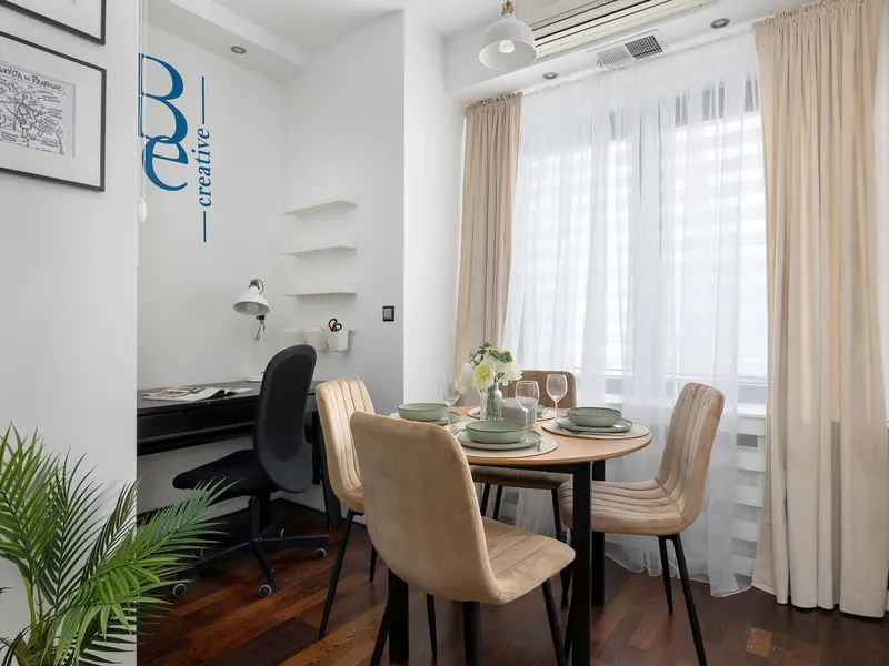Stylowy Apartament w Krakowie | Parking i Klimatyzacja – zdjęcie 5