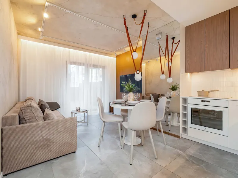 Elegantes Apartment | Parkplatz, Klimaanlage und Balkon – Foto 5