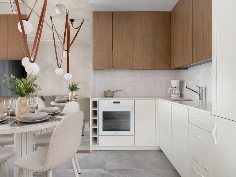 Elegantes Apartment | Parkplatz, Klimaanlage und Balkon – Foto 3