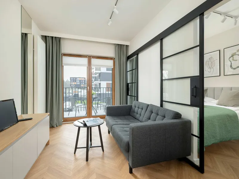 Komfortables Studio | Balkon und Privatparkplatz – Foto 1