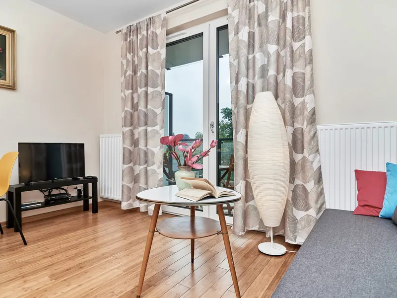 Nowoczesne Studio nad Odrą | Siłownia, Balkon i Parking – zdjęcie 2
