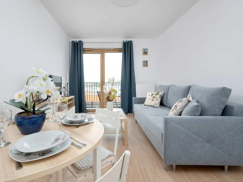 Nowoczesny Apartament z Balkonem | Parking | Blisko Odry – zdjęcie 1