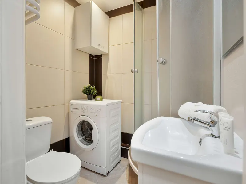 Gemütliches Appartement in Toruń | Schreibtisch, nahe am Park – Foto 4