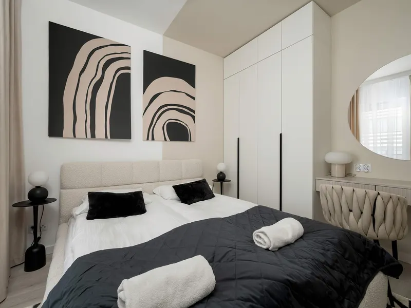 Stylowy Apartament | Balkon, Parking, Klimatyzacja – zdjęcie 2