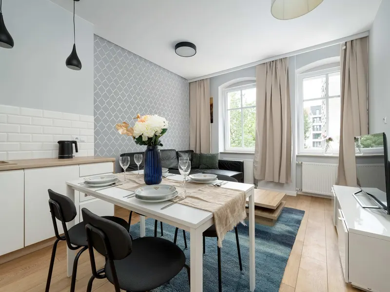 Elegancki Apartament we Wrocławiu | Miejsce do Pracy | Smart TV – zdjęcie 5