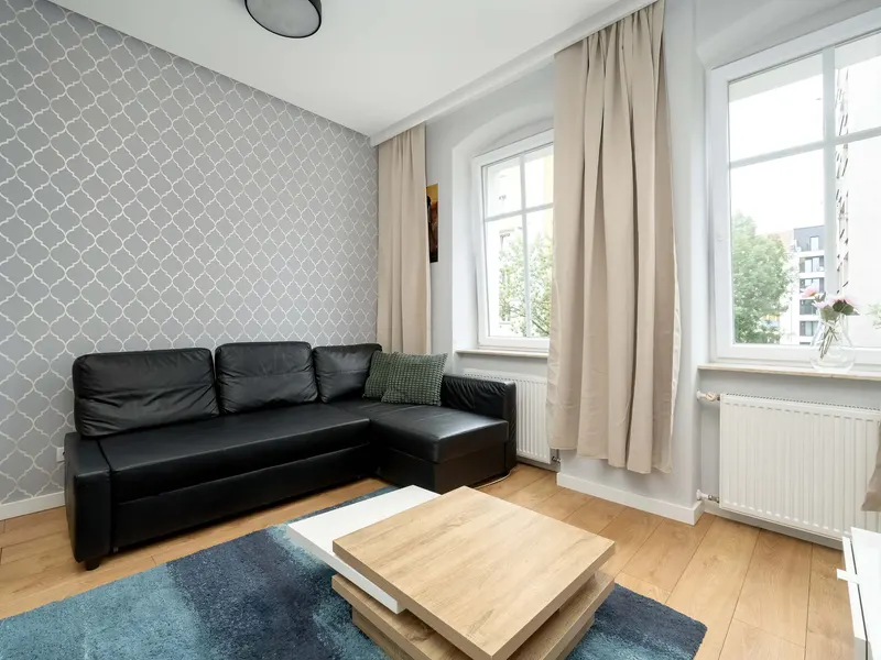 Elegancki Apartament we Wrocławiu | Miejsce do Pracy | Smart TV – zdjęcie 1