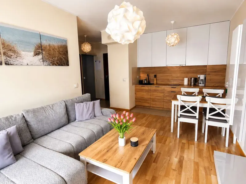 Przytulny Apartament | Balkon, Parking, Blisko Plaży – zdjęcie 1