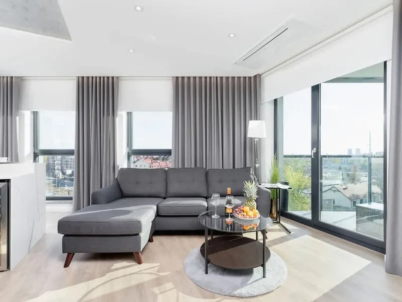 Stylowy Apartament z 2 Sypialniami | Balkon | Parking – zdjęcie 1