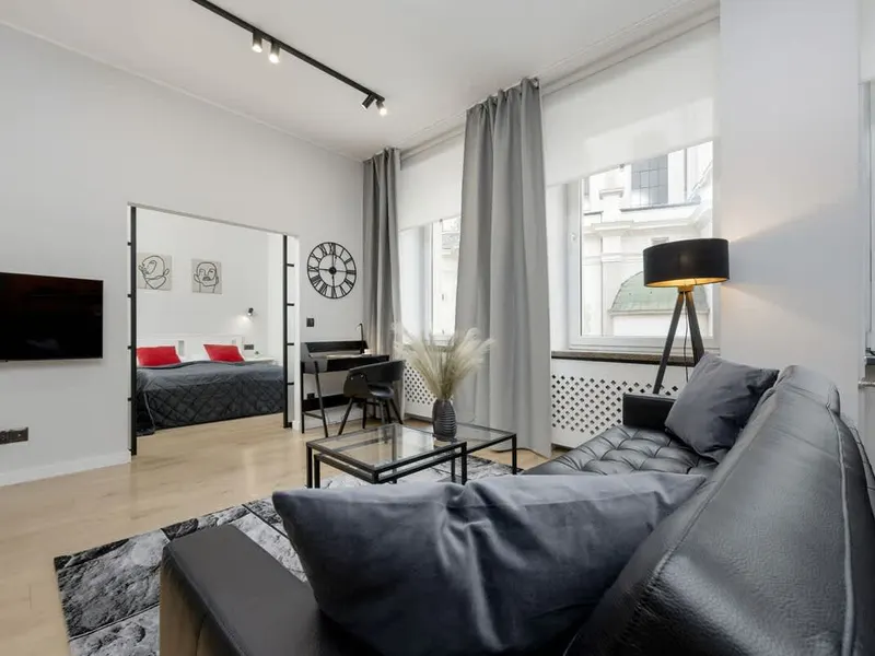 Elegancki Apartament w Centrum | Miejsce do Pracy Zdalnej – zdjęcie 5