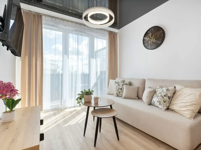 Stylish Apartment in Gdansk | Balcony with Water View – photo 1
