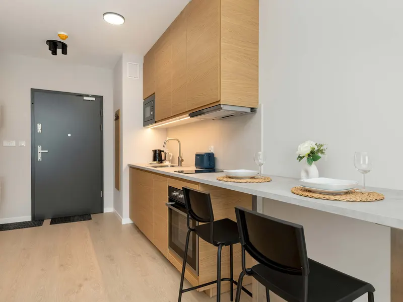 Helles Studio mit Balkon | Nahe dem Zentrum von Danzig – Foto 2