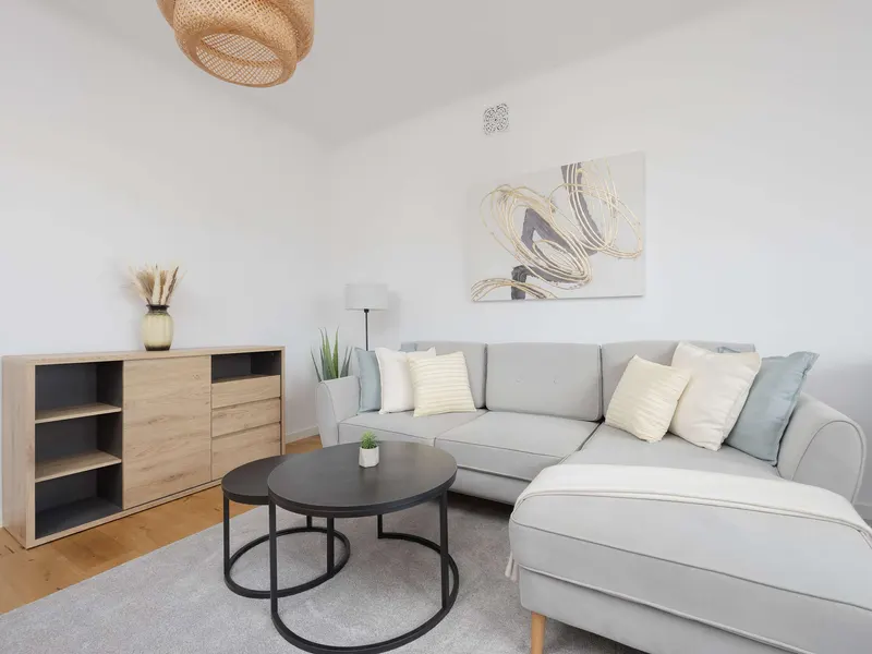 Komfortowy Apartament | Miejsce do Pracy | Blisko Metra – zdjęcie 4