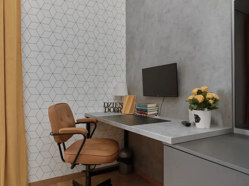 Stylowe Studio | Balkon, Klimatyzacja i Widok na Rzekę – zdjęcie 3