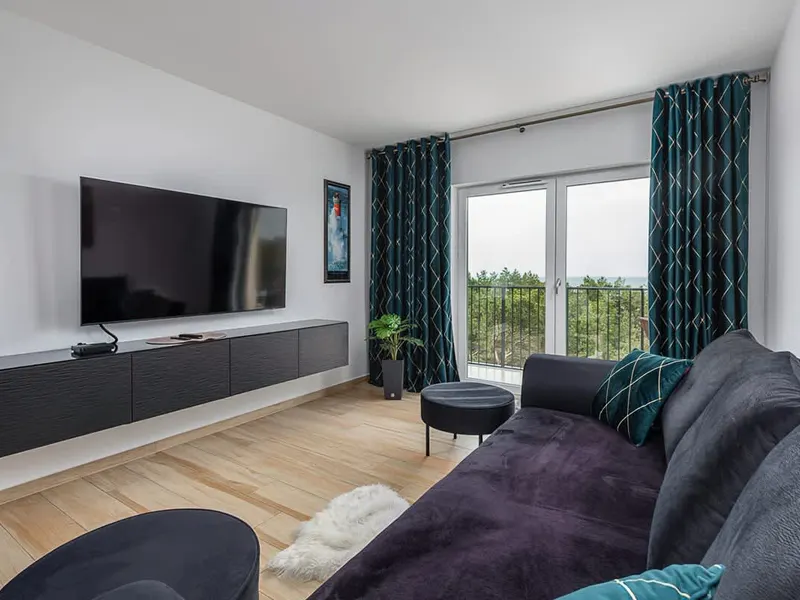 Przestronny Apartament | Blisko Plaży, Parking, Widok na Morze – zdjęcie 2