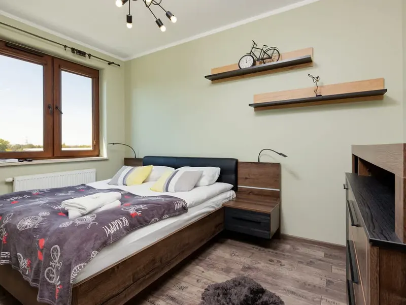 Apartament z Widokiem na Wisłę | Balkon i Spokojna Okolica – zdjęcie 2
