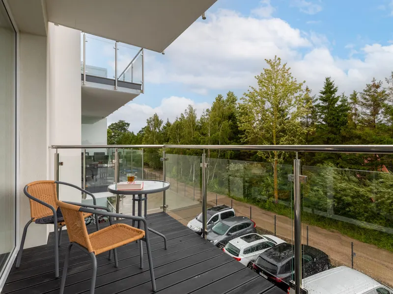 Stylowy Apartament z Klimatyzacją | 350 m do Plaży, Parking – zdjęcie 3