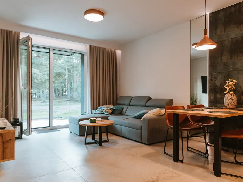 Wohnung mit Terrasse in Łeba | Parkplatz | Nähe zum See – Foto 1