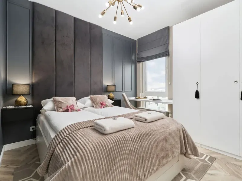 Stylowy Apartament z Balkonem | Parking | Miejsce do Pracy – zdjęcie 1