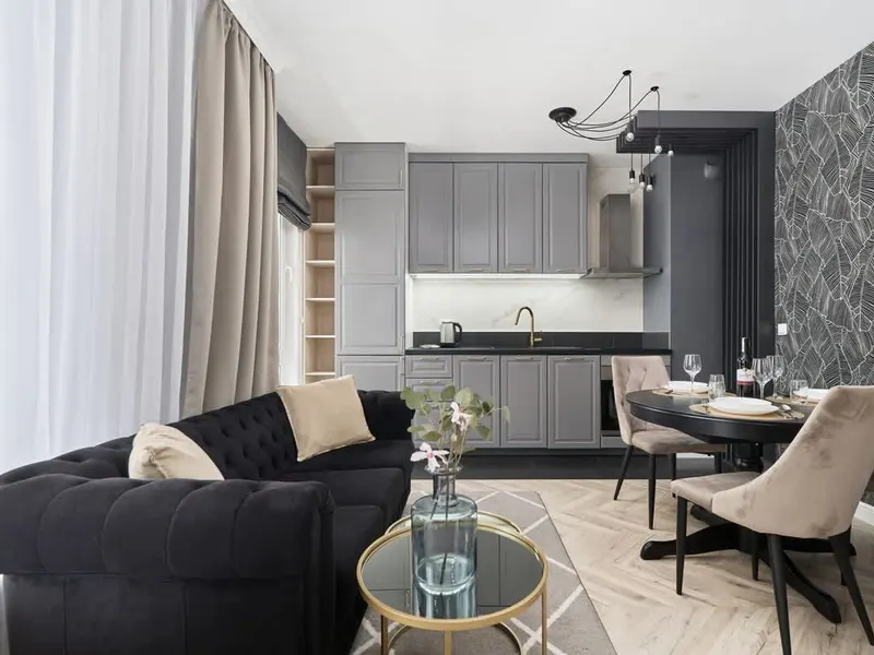Stylowy Apartament z Balkonem | Parking | Miejsce do Pracy – zdjęcie 2