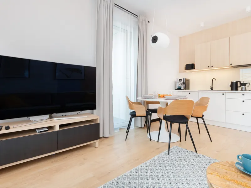 Komfortable Wohnung mit Balkon | Sauna und 240 m zum Strand – Foto 4