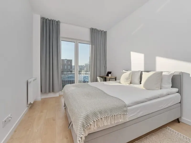 Nowoczesny Apartament | Parking, Balkon, Miejsce do Pracy – zdjęcie 2