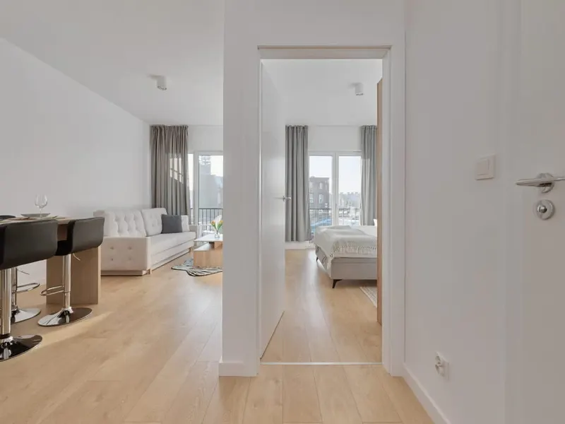 Nowoczesny Apartament | Parking, Balkon, Miejsce do Pracy – zdjęcie 5
