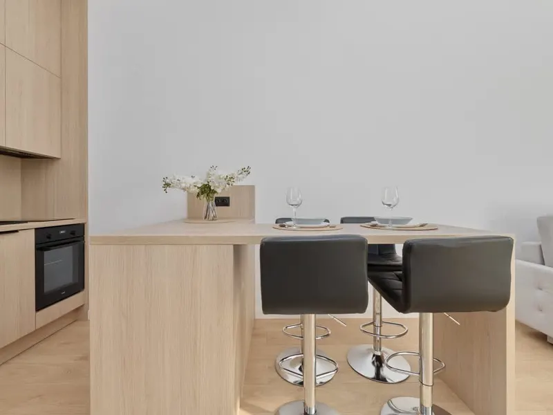 Nowoczesny Apartament | Parking, Balkon, Miejsce do Pracy – zdjęcie 4