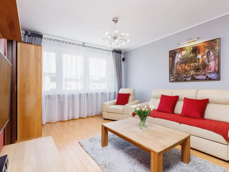 Przestronny Apartament w Krakowie | 2 Balkony | Cicha Okolica – zdjęcie 5