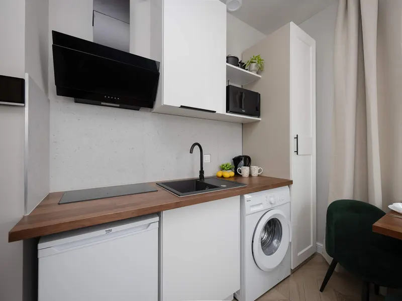 Przytulne Studio na Mokotowie | Smart TV | Blisko Parku – zdjęcie 2
