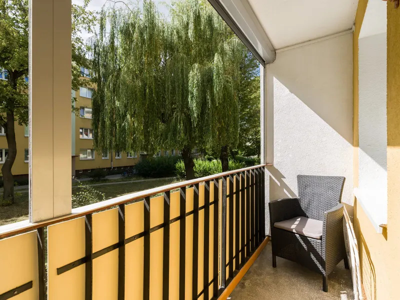 Familiensuite | Balkon und Arbeitsbereich – Foto 3