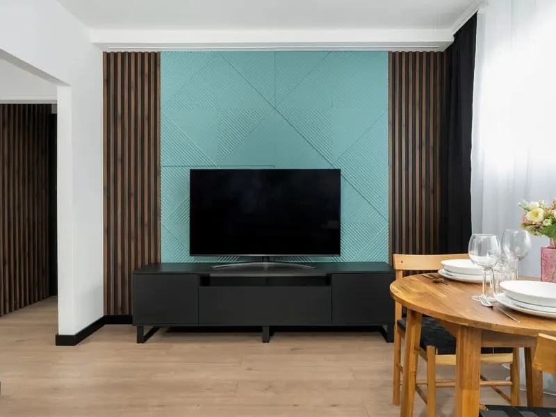 Stilvolles Apartment in der Nähe des Flusses | Arbeitsplatz – Foto 5