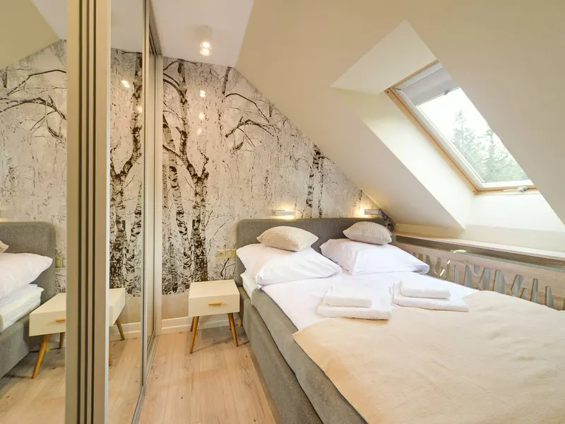 Nowoczesny Apartament w Górach | Balkon i Parking – zdjęcie 2