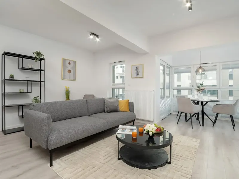Nowoczesny Apartament z Balkonem | Blisko Parku – zdjęcie 1