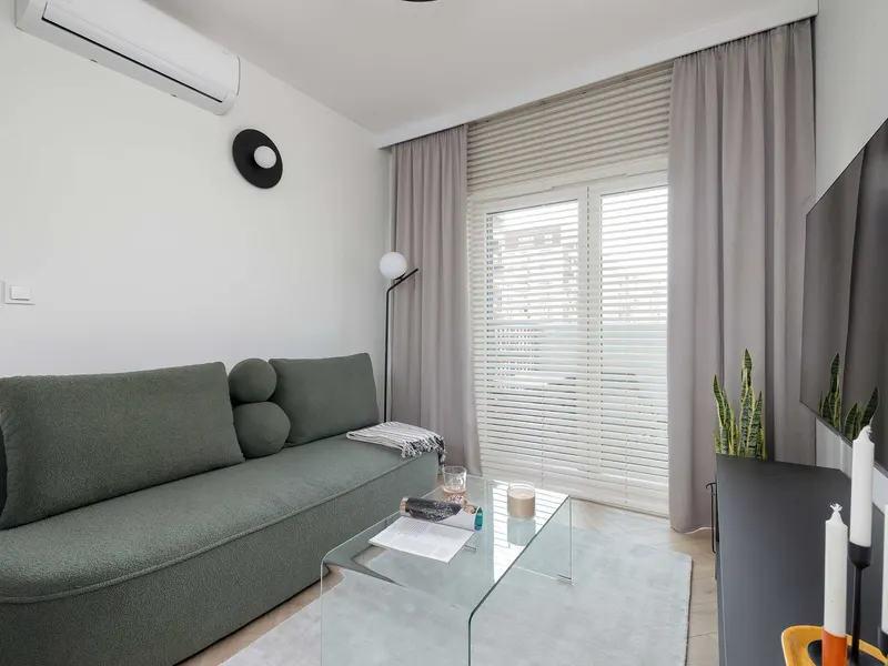 Stylowy Apartament w Rzeszowie | Klimatyzacja, Balkon, Parking – zdjęcie 1