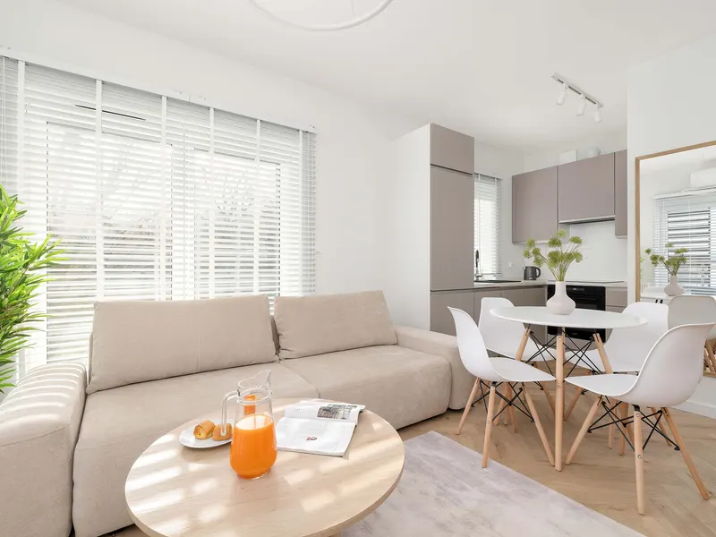 Stylowy Apartament | Parking, Balkon, Klimatyzacja – zdjęcie 1
