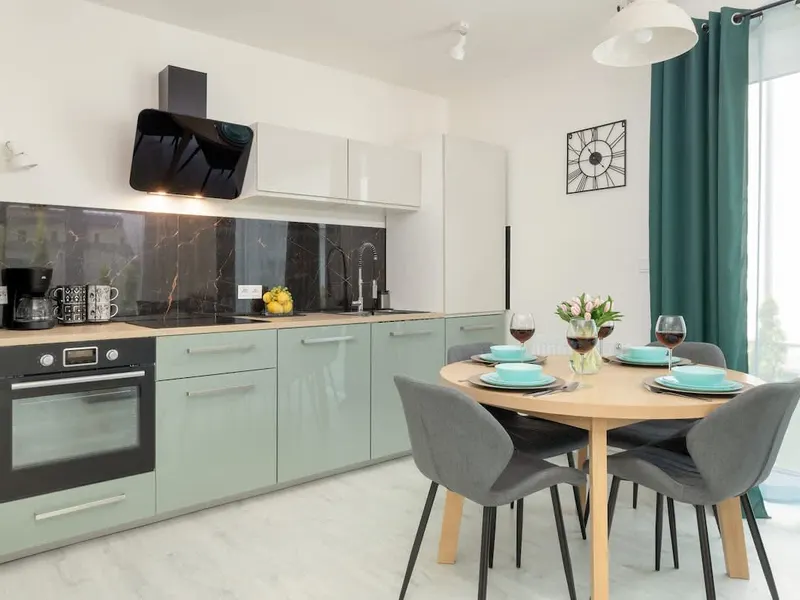 Stilvolle Wohnung in Łukęcin | Pool, Terrasse, Parkplatz – Foto 5