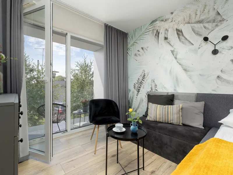 Eleganckie Studio w Kołobrzegu | Parking, Balkon – zdjęcie 3