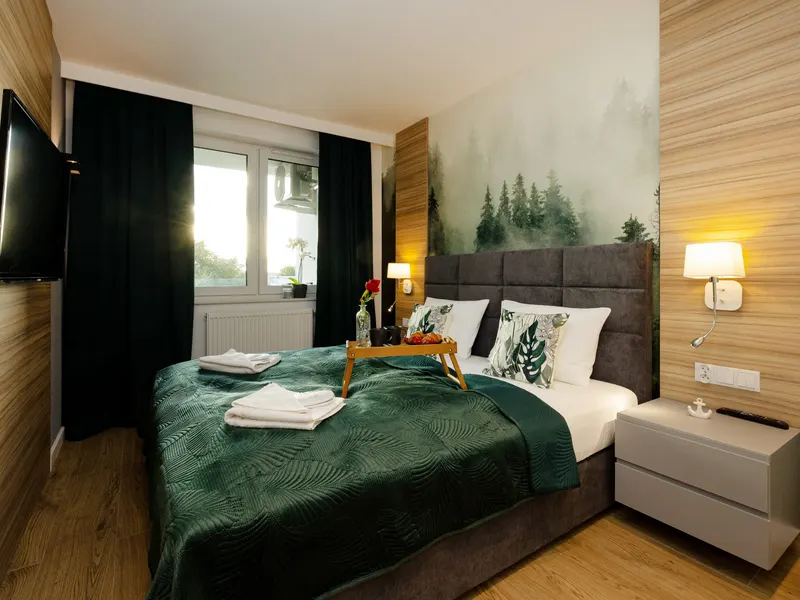 Stilvolles Apartment | Balkon, Parkplatz – Foto 1