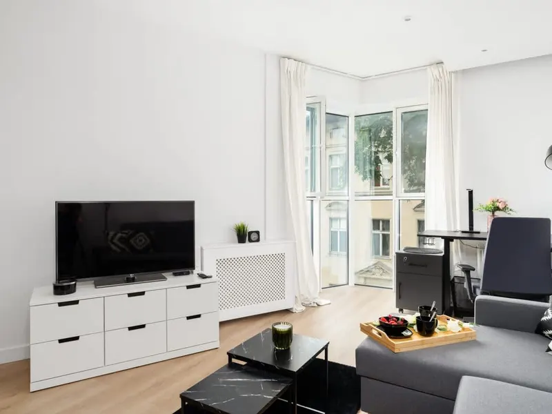 Jasne Studio w Centrum | Parking | 650 m do Rynku – zdjęcie 2