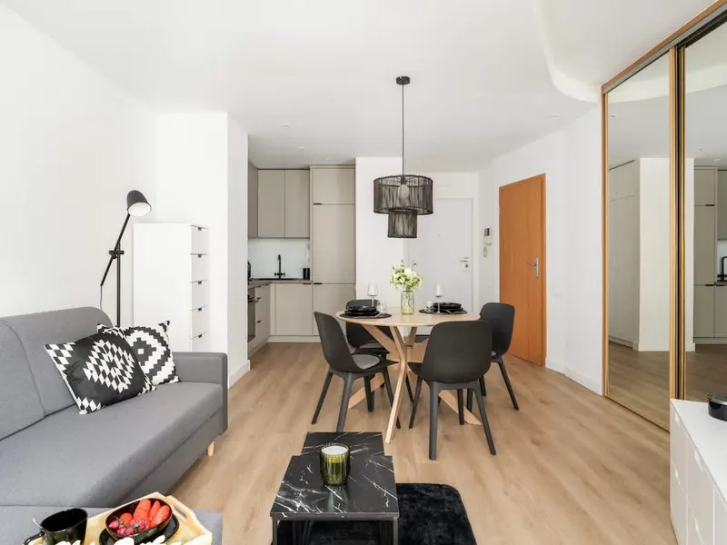 Jasne Studio w Centrum | Parking | 650 m do Rynku – zdjęcie 5