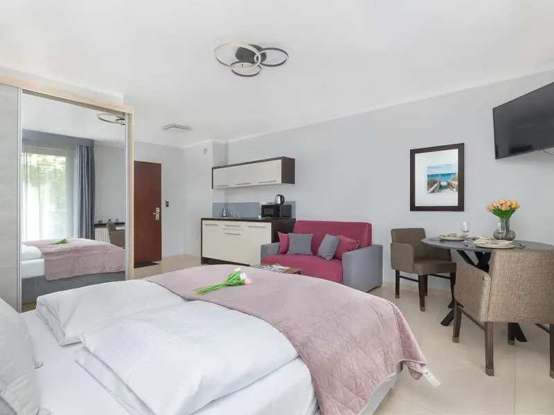 Stilvolles Studio 450 m vom Strand entfernt | Balkon | Parkplatz – Foto 5