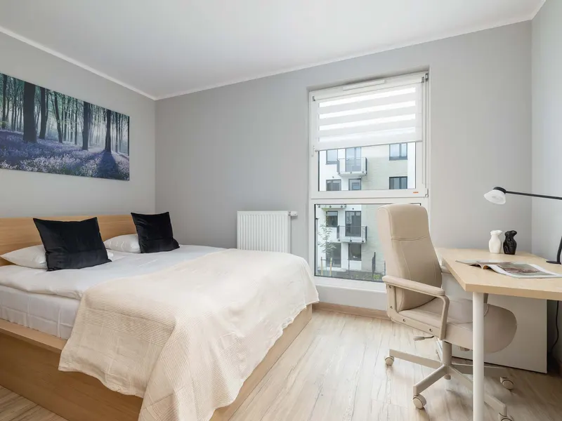 Komfortable Wohnung in Gliwice | Parkplatz | Balkon | Schreibtisch – Foto 2