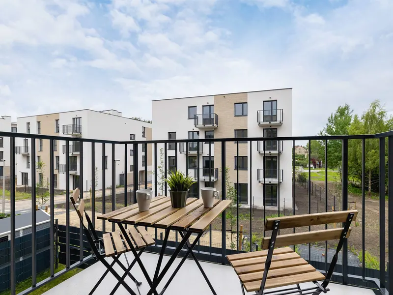 Komfortable Wohnung in Gliwice | Parkplatz | Balkon | Schreibtisch – Foto 4