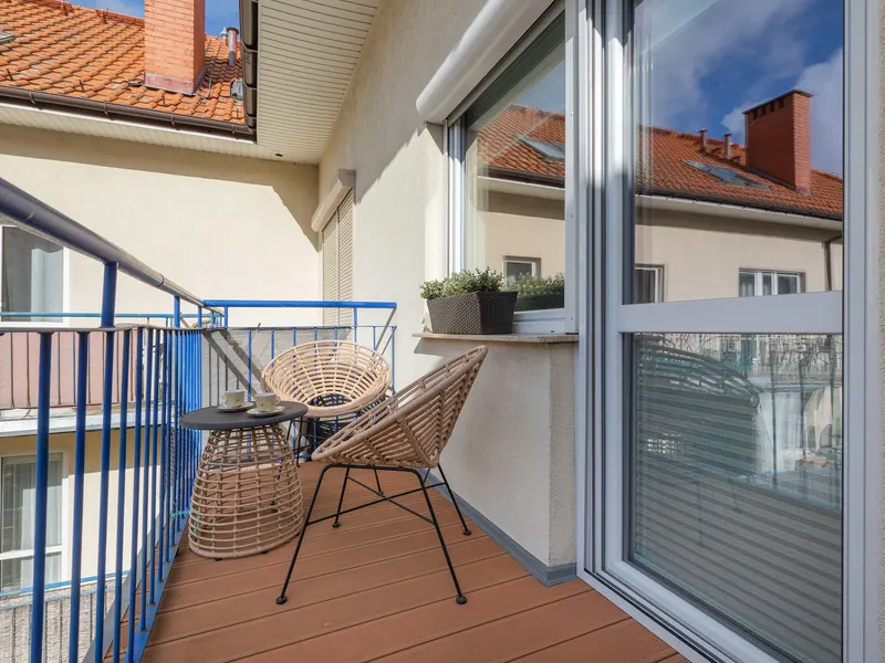 Przytulne Studio z Balkonem | 450 m do Plaży – zdjęcie 5