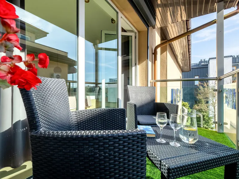 Klimatisiertes Studio mit Balkon | 500 m zum Strand – Foto 5