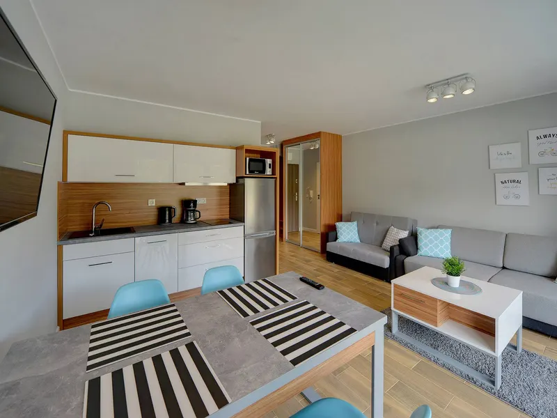Modernes Studio | Balkon, Parkplatz, 260 m zum Strand – Foto 2