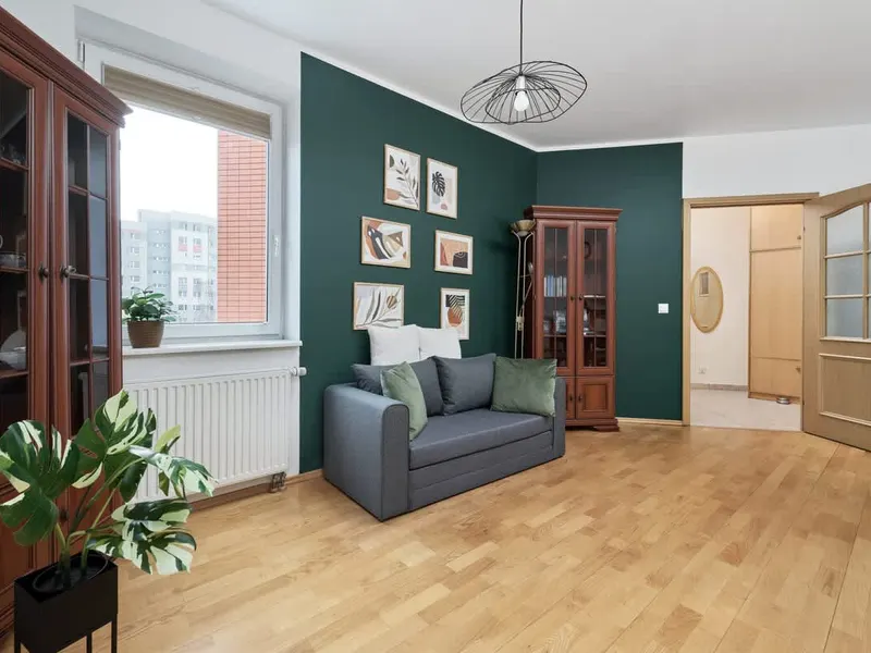 Przestronne Studio z Balkonem | Spokojna Okolica | Blisko Parku – zdjęcie 1