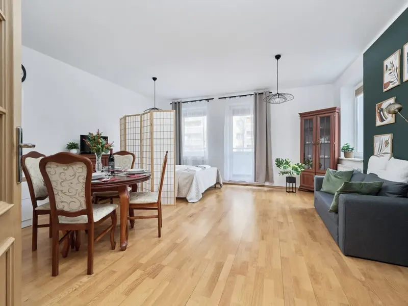 Przestronne Studio z Balkonem | Spokojna Okolica | Blisko Parku – zdjęcie 5