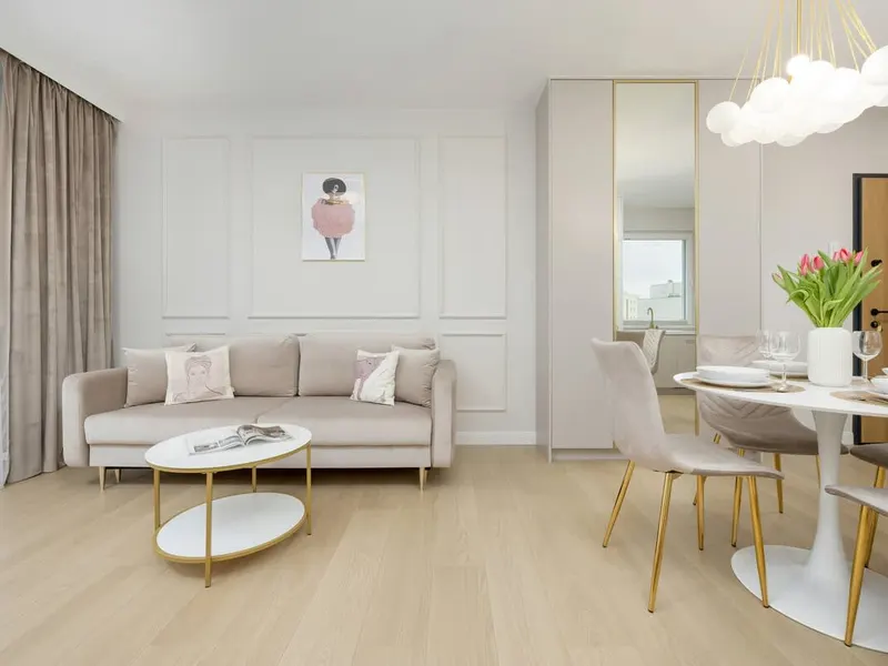Stylowy Apartament z Balkonem | Parking, Targówek – zdjęcie 1