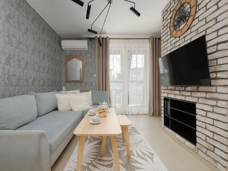 Gemütliches Appartement in Mokotow | Parkplatz und Klimatisierung – Foto 1
